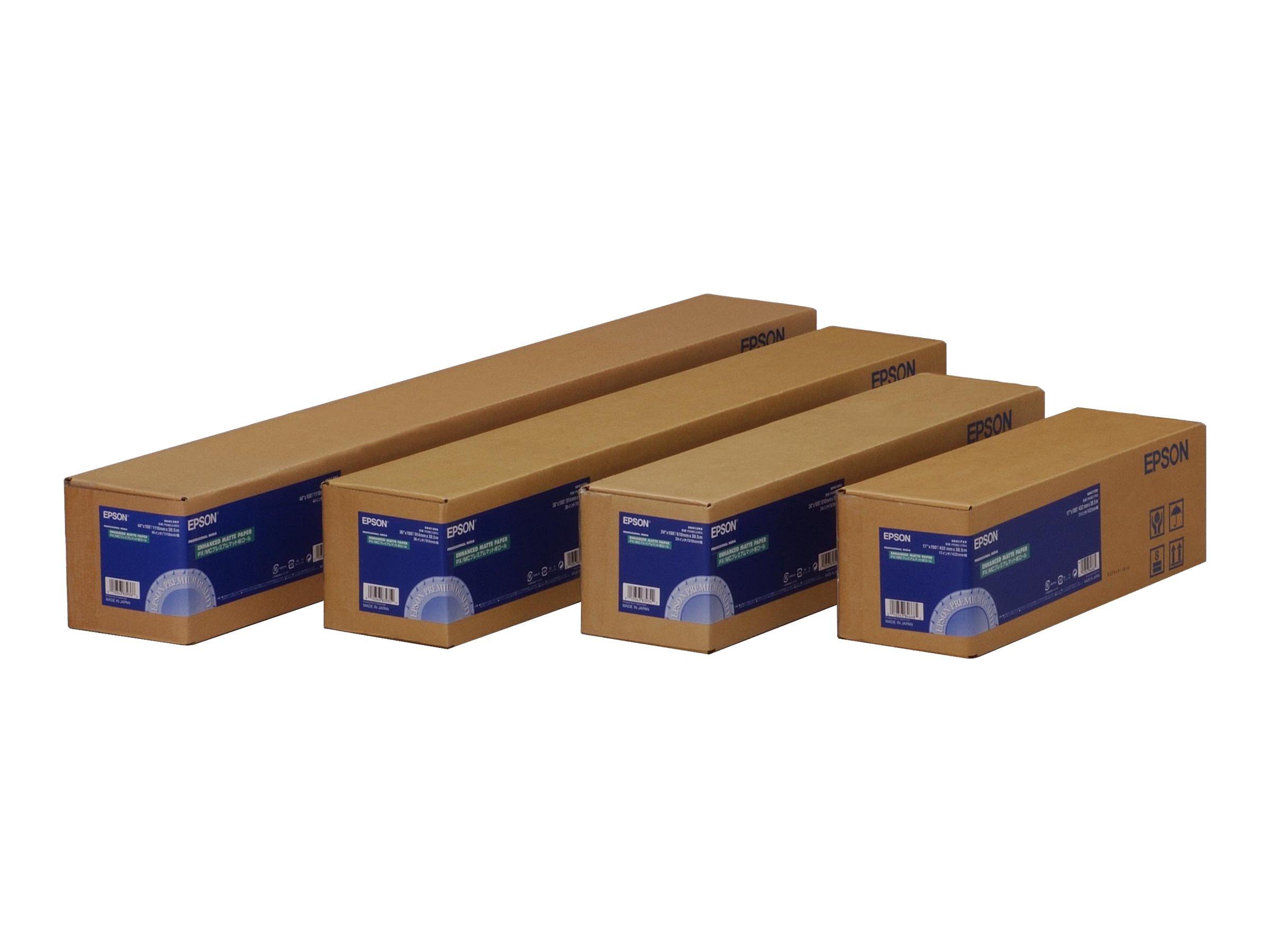 Epson C13S041725 Enhanced Matte Paper rullis, 17 in × 30.5 m, 189 g/m2