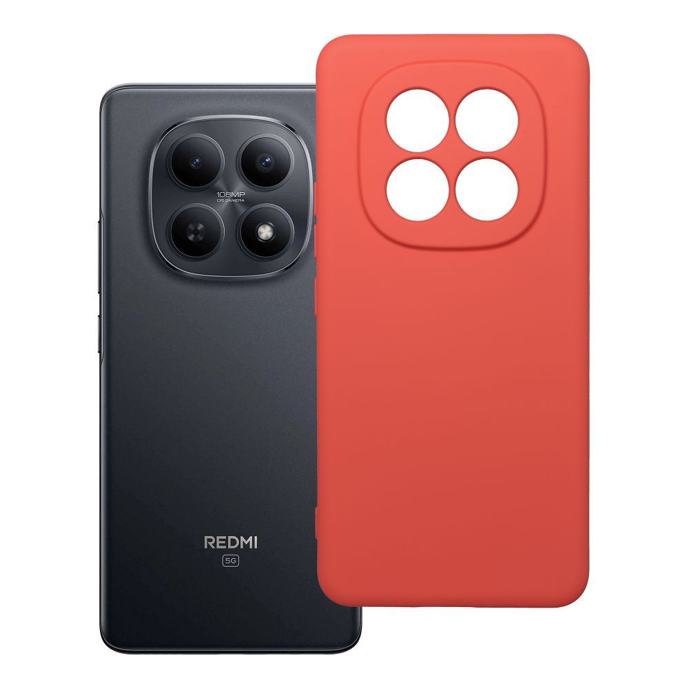 SILIKONA futrālis priekš XIAOMI Redmi Note 15 Pro 4G persiku krāsā