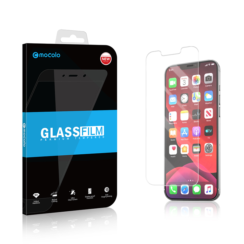 Mocolo 2.5D Clear Glass rūdīta stikla ekrāna aizsargs iPhone 13 Pro Max