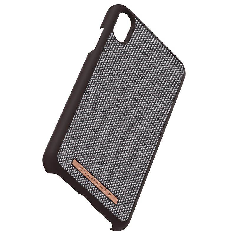 Nordic Elements Saeson Idun Pattern 1 vāciņš ierīcei iPhone XS Max, tumši brūns