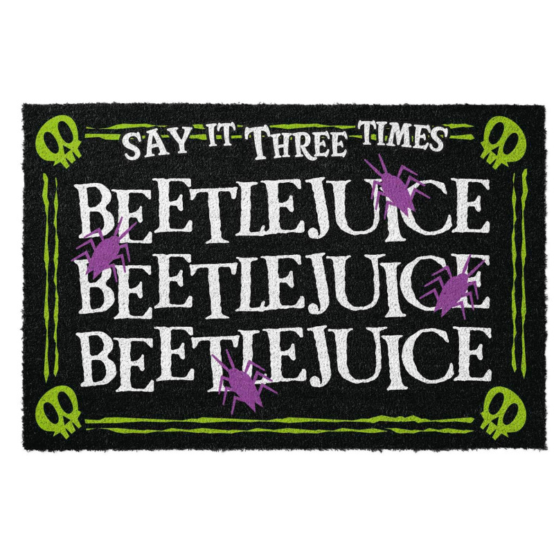 Beetlejuice durvju paklājs, 40 × 60 cm