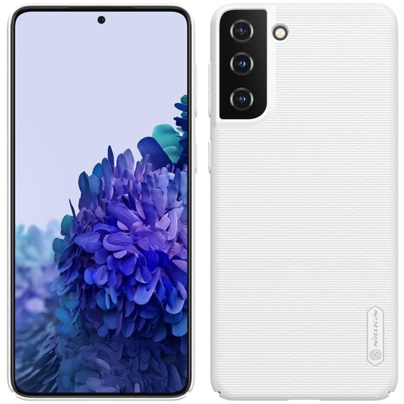 Nillkin Super Frosted Shield vāciņš ierīcei Samsung Galaxy S21+, balts