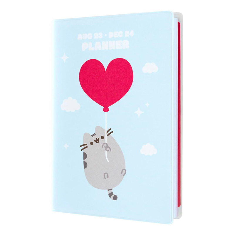 Pusheen 2023/2024 nedēļas plānotājs, 11,3 × 16,2 cm