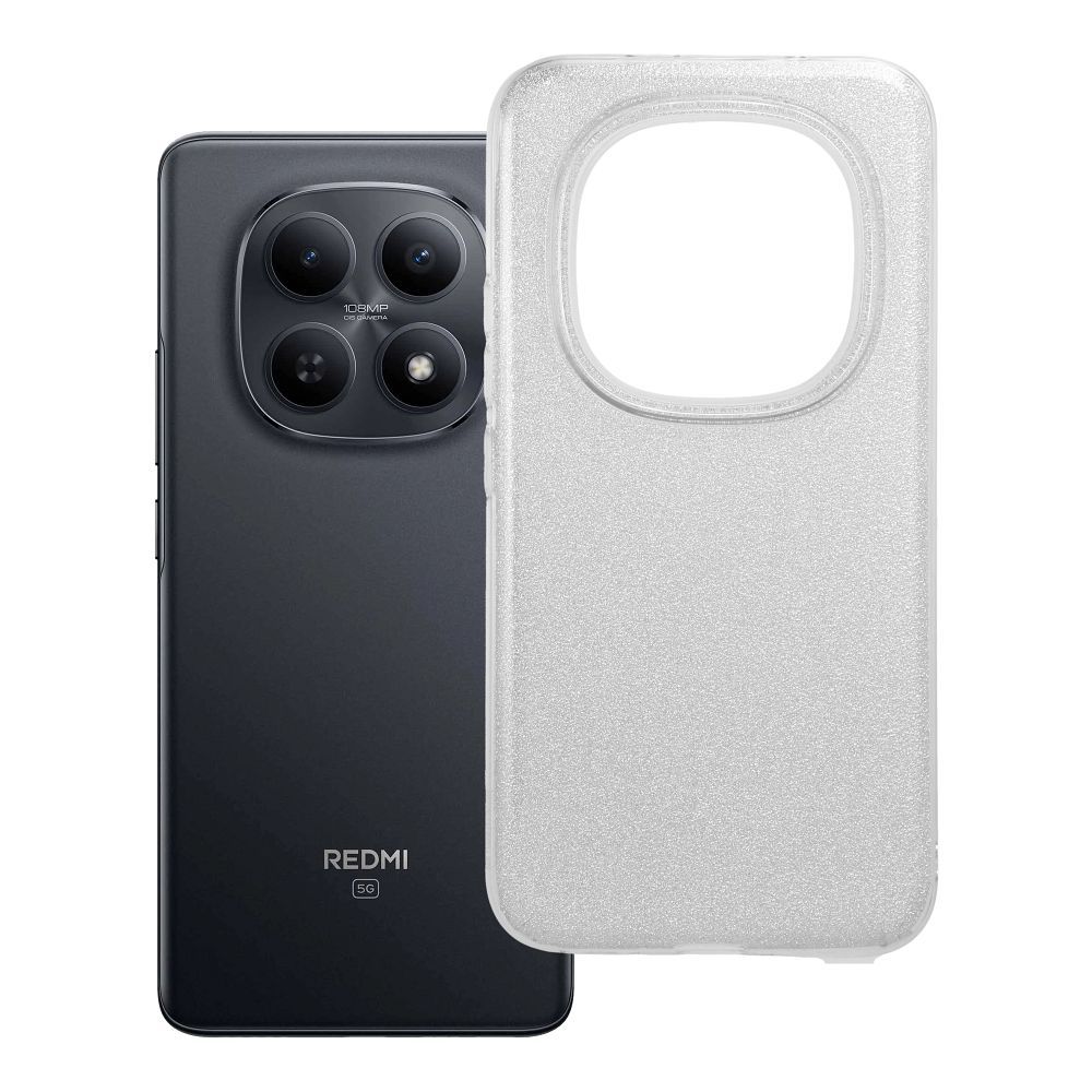 Maciņš for Xiaomi Redmi NOTE 15 PRO PLUS 5G Shining sudraba