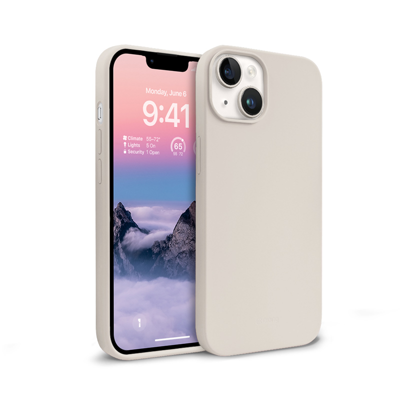 Crong Color Cover vāciņš ierīcei iPhone 14 Plus, akmens bēšs
