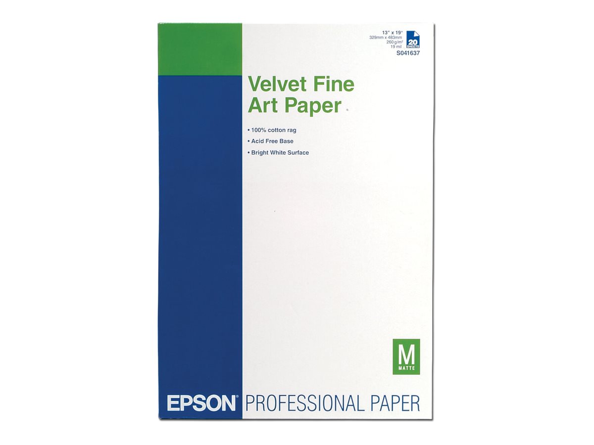 Epson Velvet Fine Art mākslas papīrs