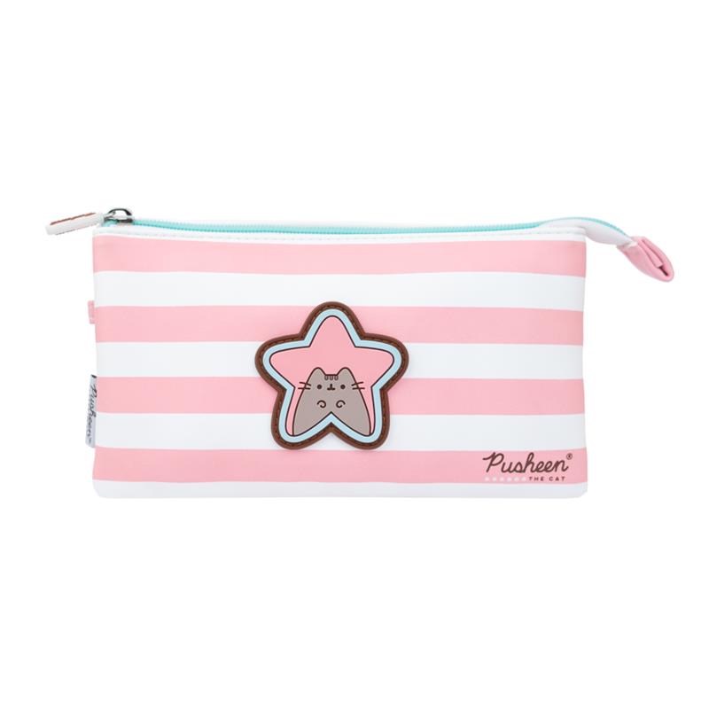 Pusheen Rose Collection penālis un kosmētikas somiņa