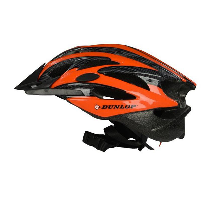 Dunlop MTB velosipēda ķivere, L izmērs, oranža / melna