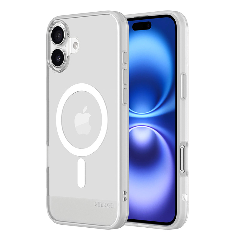 Incase Slim Case vāciņš ar MagSafe iPhone 16 Plus tālrunim, caurspīdīgs