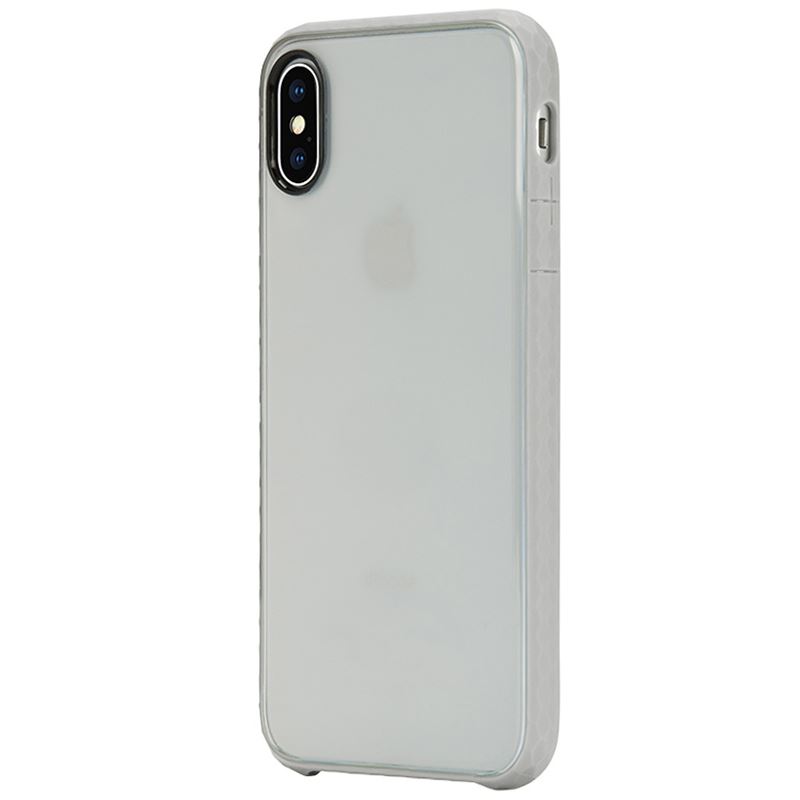Incase Pop vāciņš ierīcei iPhone X, caurspīdīgs un slānekļpelēks