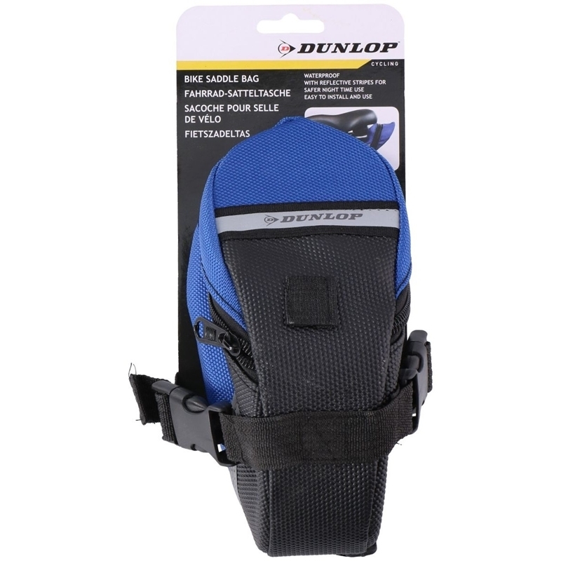 Dunlop velosipēda sēdekļa soma, zila