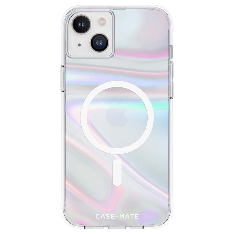 Case-Mate Soap Bubble MagSafe vāciņš ierīcei iPhone 14 Plus, zaigojošs