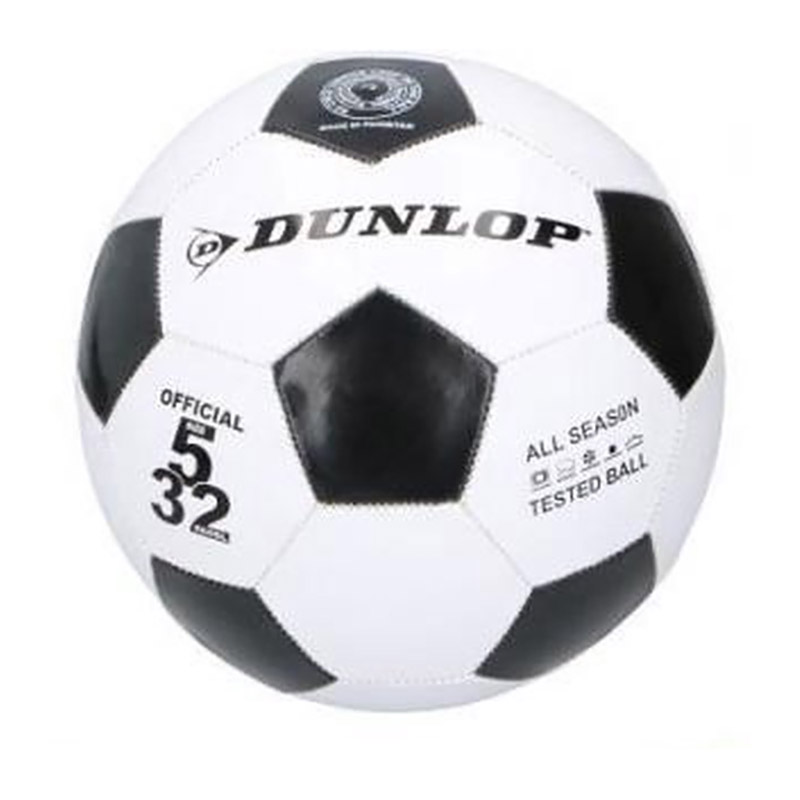 Dunlop futbola bumba, 5. izmērs, melna
