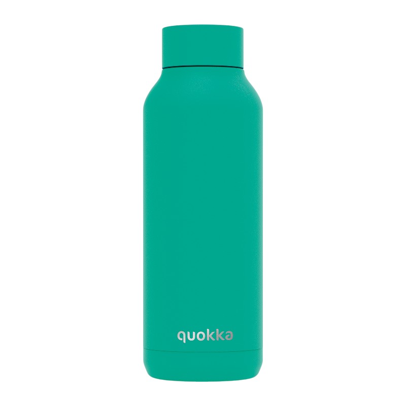 Quokka Solid nerūsējošā tērauda termopudele, 510 ml, Jade Green