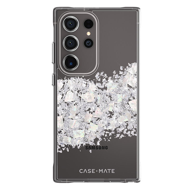 Case-Mate Karat vāciņš ierīcei Samsung Galaxy S24 Ultra, rotāts ar perlamutru, “A Touch of Pearl”