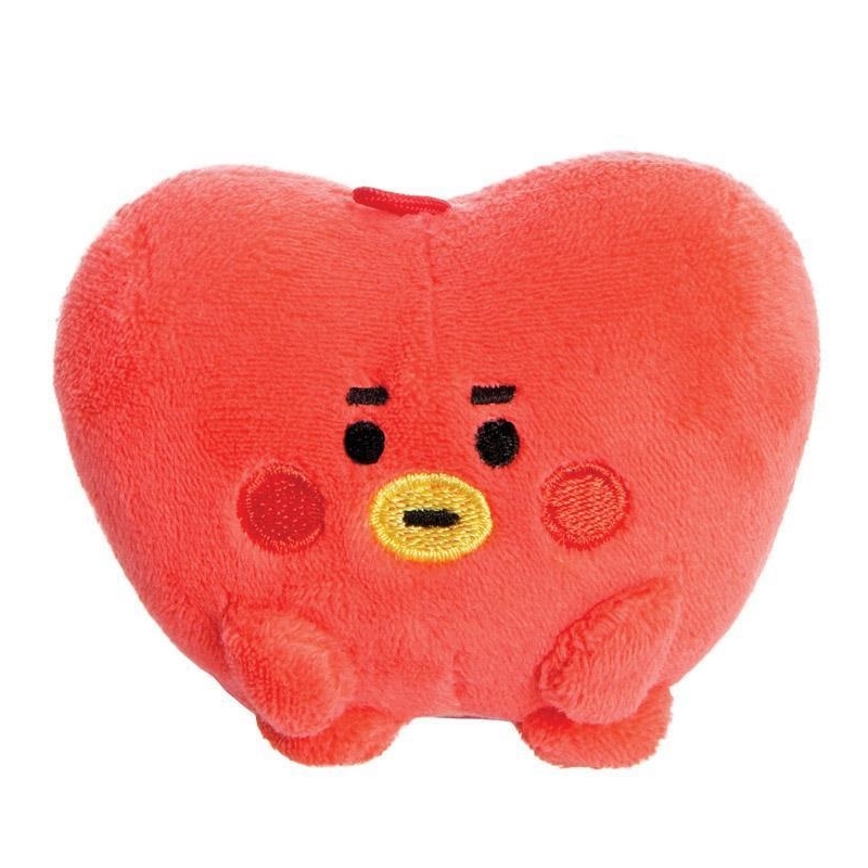 Line Friends BT21 TATA Baby Pong Pong plīša talismans, 8 cm