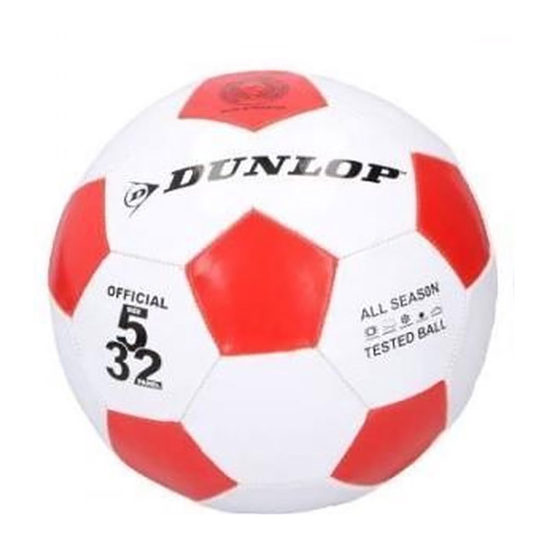 Dunlop futbola bumba, 5. izmērs, sarkana