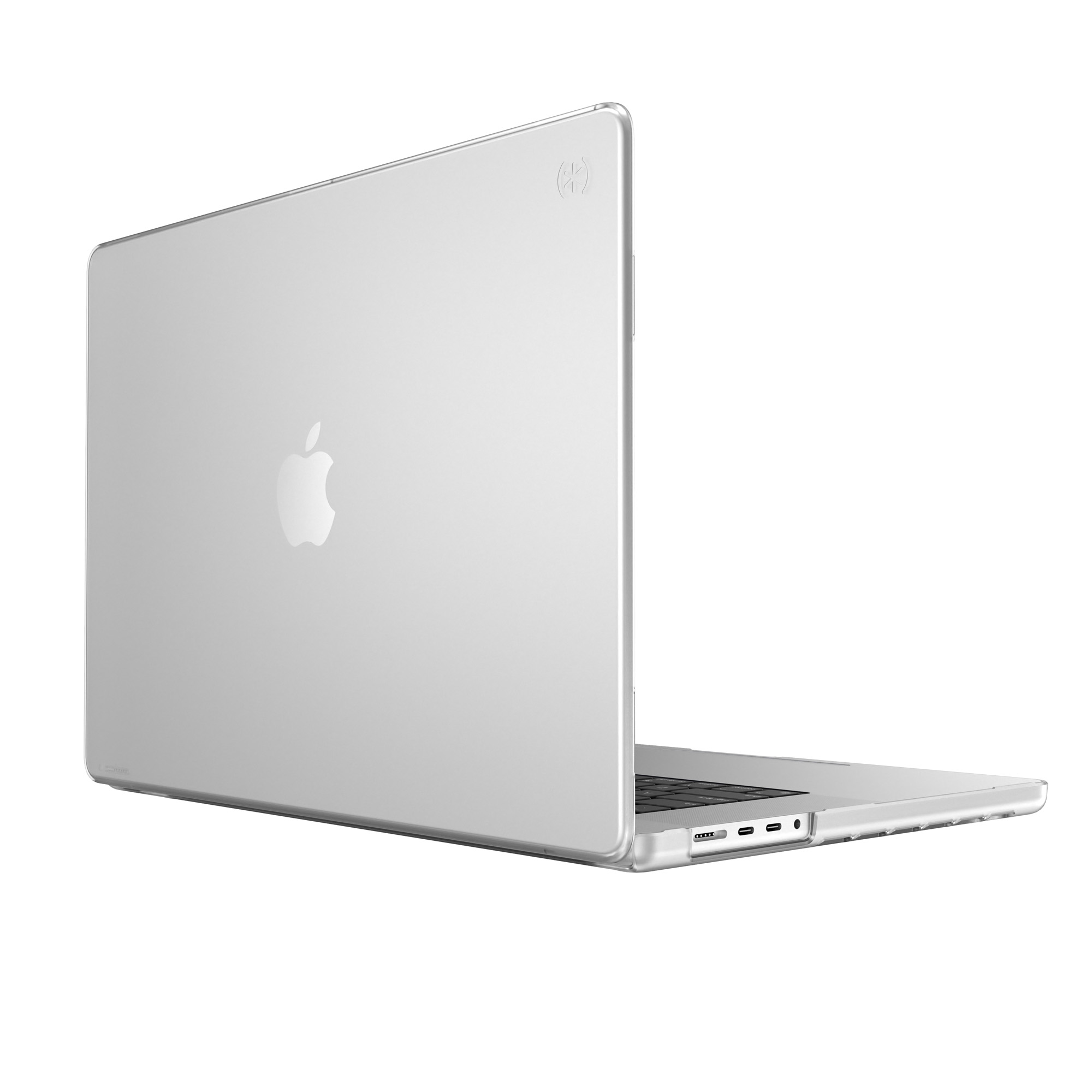 Speck SmartShell cietais vāciņš ierīcei MacBook Pro 16" (M5 / M4 / M3 / M2 / M1, 2026–2021), caurspīdīgs