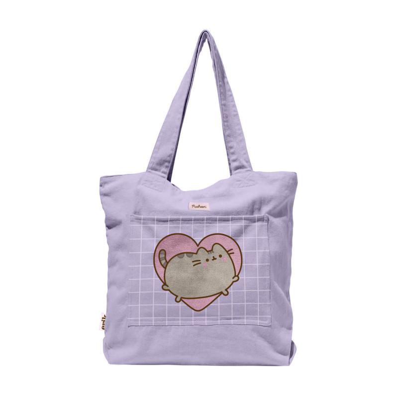 Pusheen Moments kokvilnas plecu soma, 37