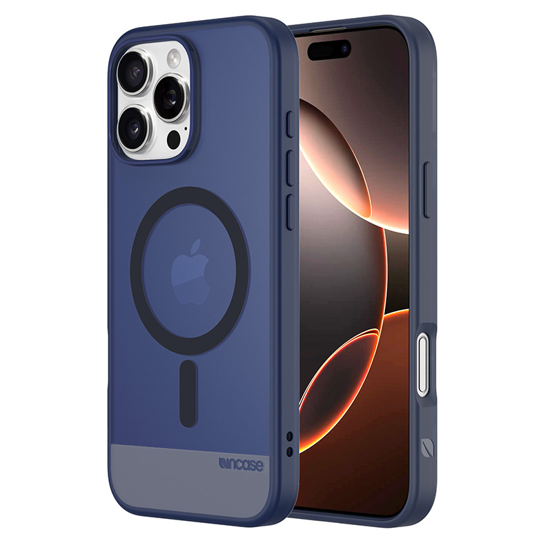 Incase Slim Case vāciņš ar MagSafe iPhone 16 Pro Max tālrunim, Deep Space Blue krāsā
