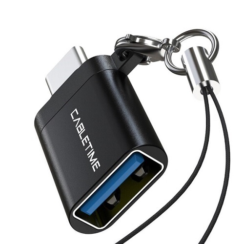 OTG adapteris USB 3.0 Type-C (M)–USB Type-A (F)
