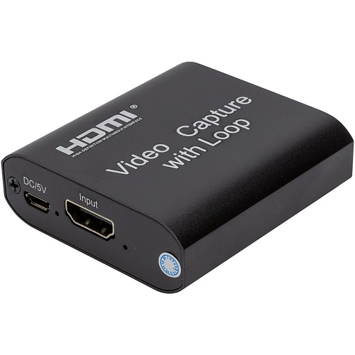 HDMI video uztveršanas ierīce ar caurlaides izeju, 4K 30Hz