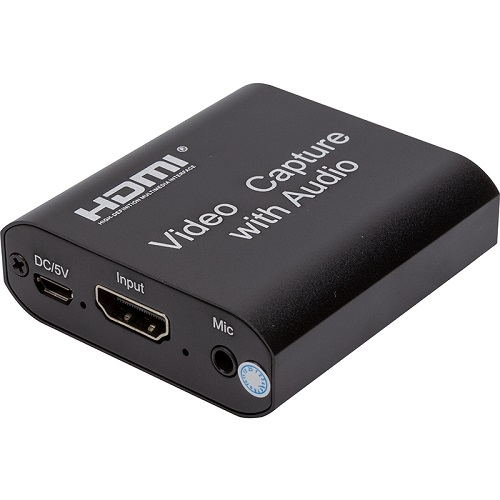 HDMI video uztveršanas ierīce ar caurlaides izeju un audio, 4K 30Hz