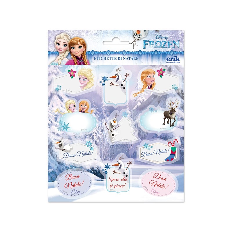 Disney Frozen 2 personalizējamas dāvanu etiķetes