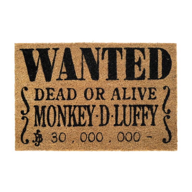 One Piece Monkey D. Luffy durvju paklājs, 40 × 60 cm