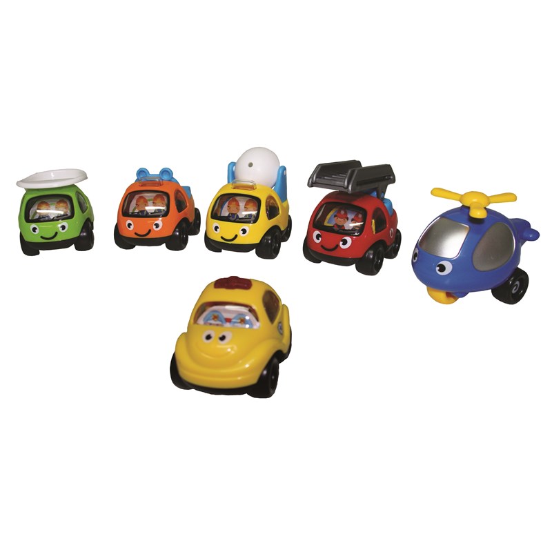 Small toy cars, random colour