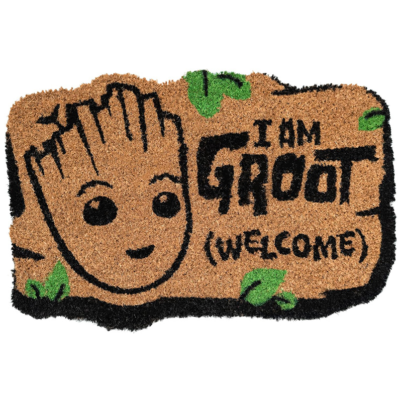 I Am Groot durvju paklājs, 40 × 60 cm