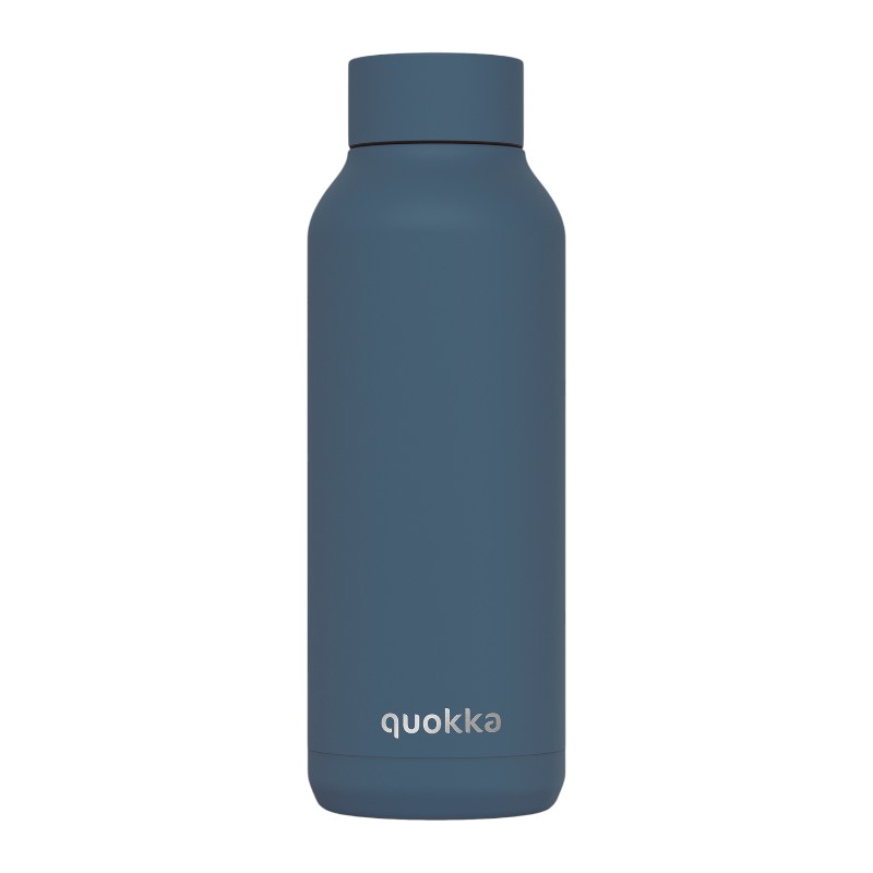 Quokka Solid nerūsējošā tērauda termopudele, 510 ml, Stone Blue