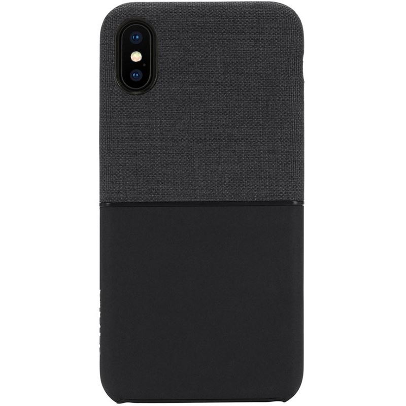 Incase Textured Snap vāciņš ierīcei iPhone XS Max, melns