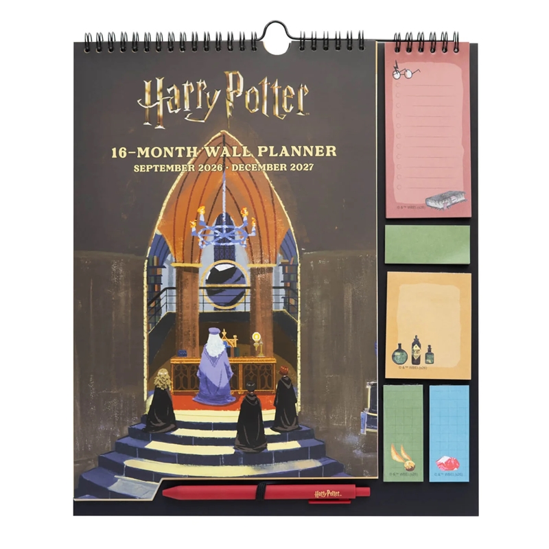 Harry Potter sienas mēneša kalendārs un