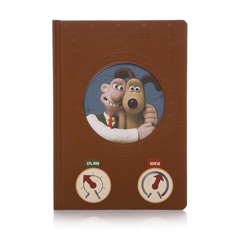 Wallace & Gromit A5 piezīmju grāmata