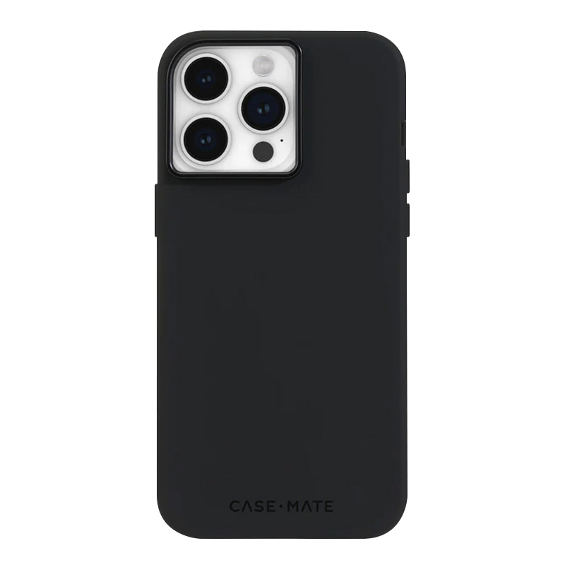 Case-Mate Silicone MagSafe vāciņš ierīcei iPhone 15 Pro Max, melns