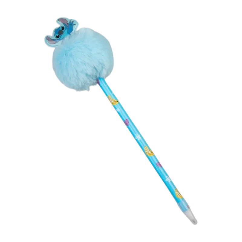 Disney Stitch Tropical lodīšu pildspalva ar bumbuli