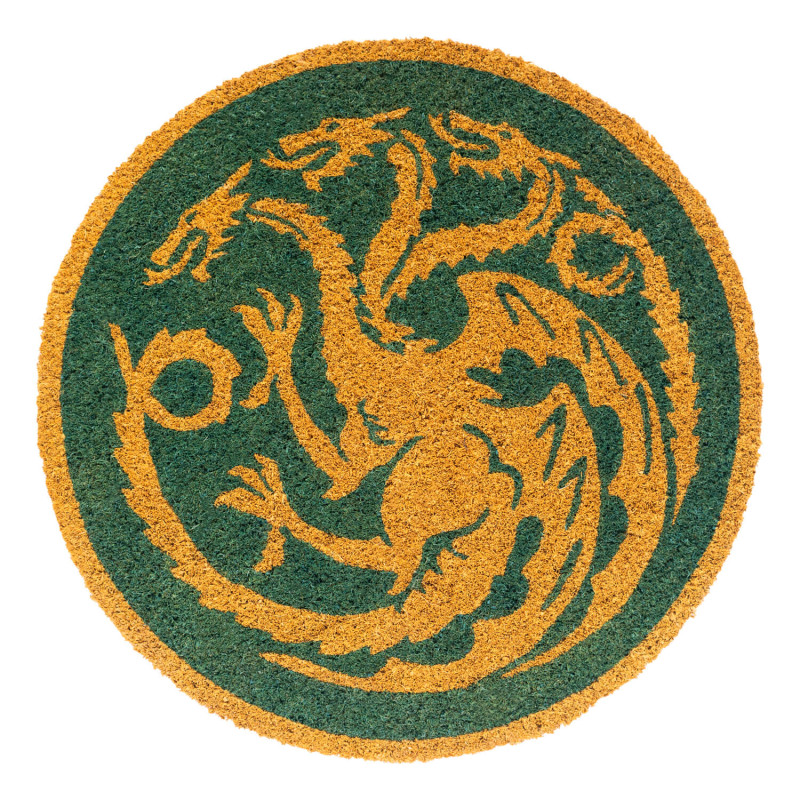 Game of Thrones House of the Dragon apaļš durvju paklājs, diametrs 50 cm