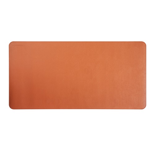 Liels PVC ādas peles paliktnis, 1200x600, oranžs