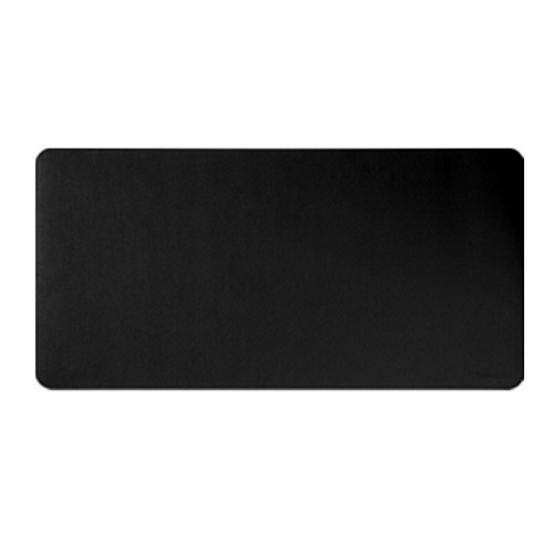 Liels PVC ādas peles paliktnis, 1200x600, melns