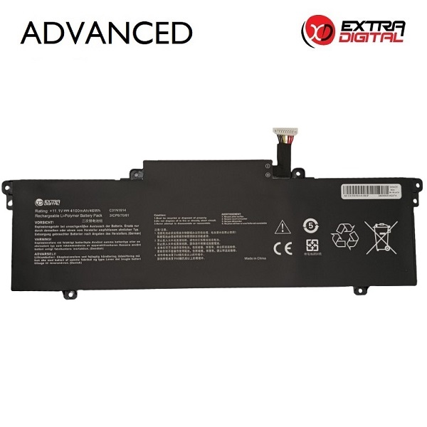 Klēpjdatora akumulators ASUS C31N1914, 4100 mAh, Extra Digital Advanced