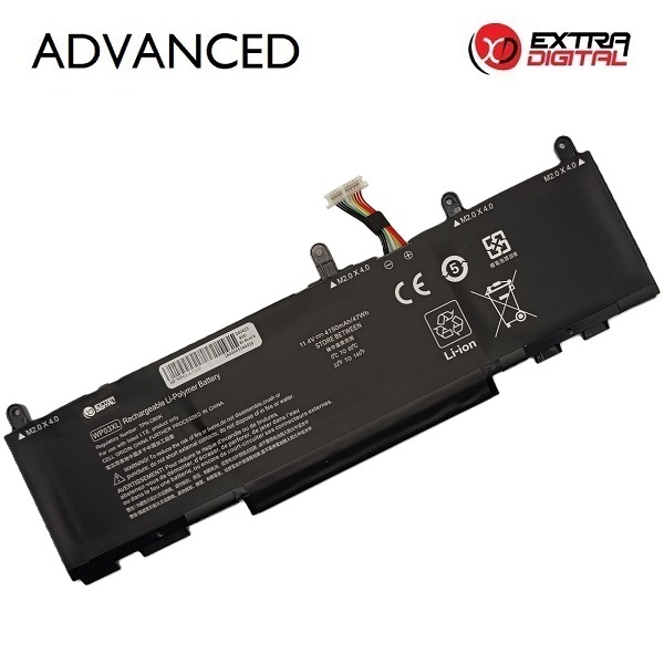 HP WP03XL klēpjdatora akumulators, 4150 mAh, Extra Digital Advanced