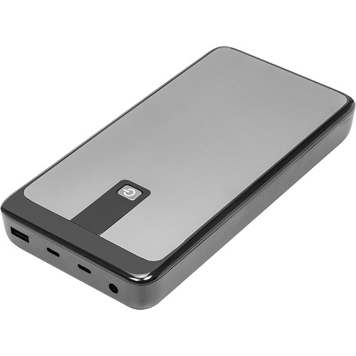Power Bank 25200mAh, PD60W, QC3.0, 2x USB-C, USB-A, 10 connectors