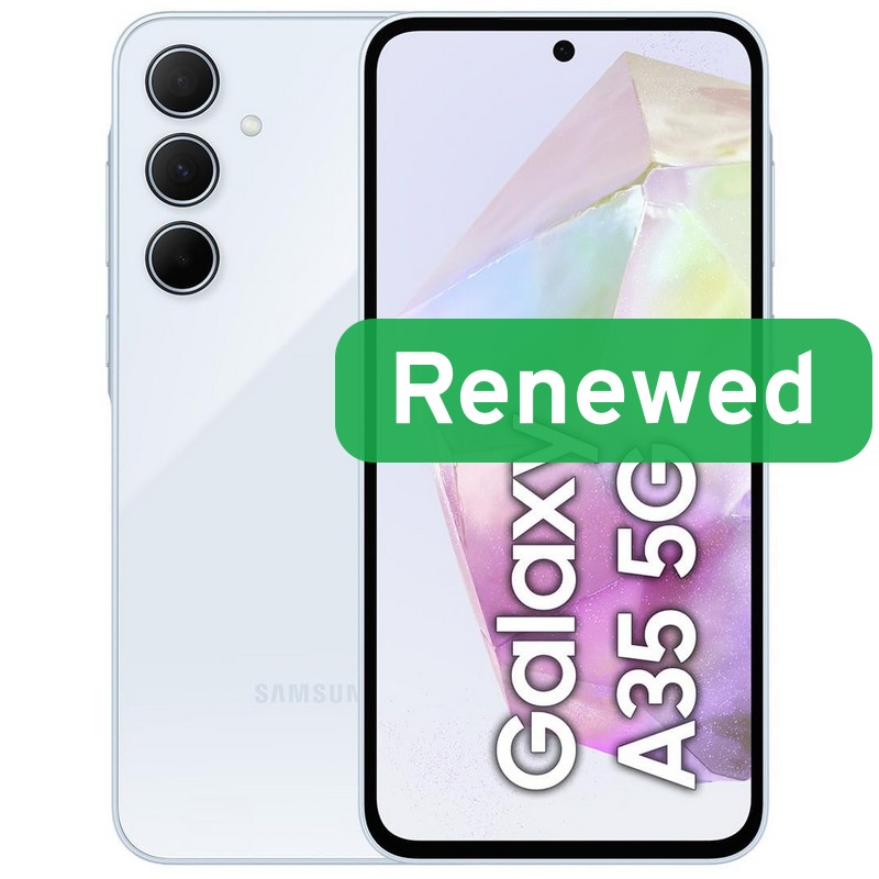 Atjaunots Samsung Galaxy A35 5G, A klase, 128 GB, Awesome Ice Blue, 6,6″