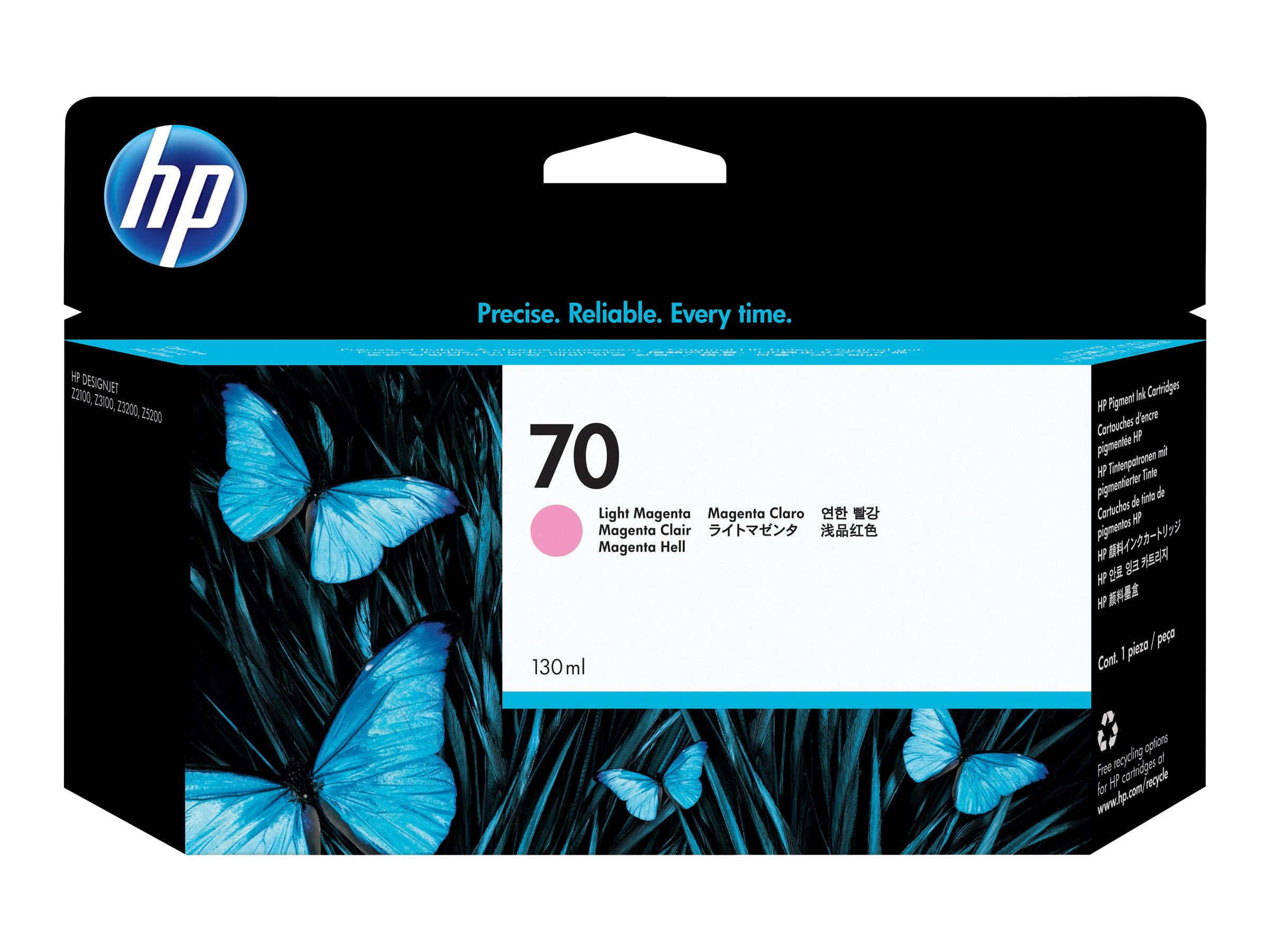Oriģinālā HP 70 Vivera tintes kasetne
