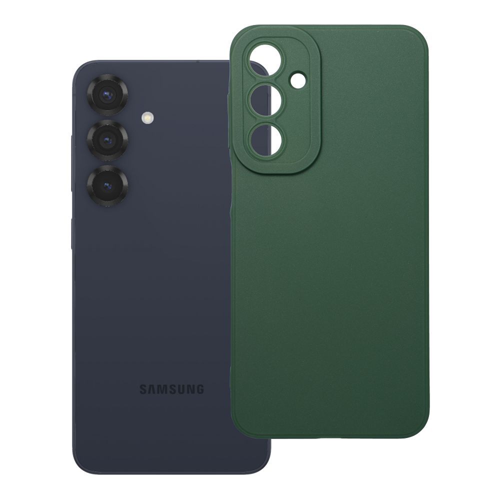 Matt 2.0 maciņš modelim Samsung Galaxy A16 5G / A16 4G – tumši zaļš