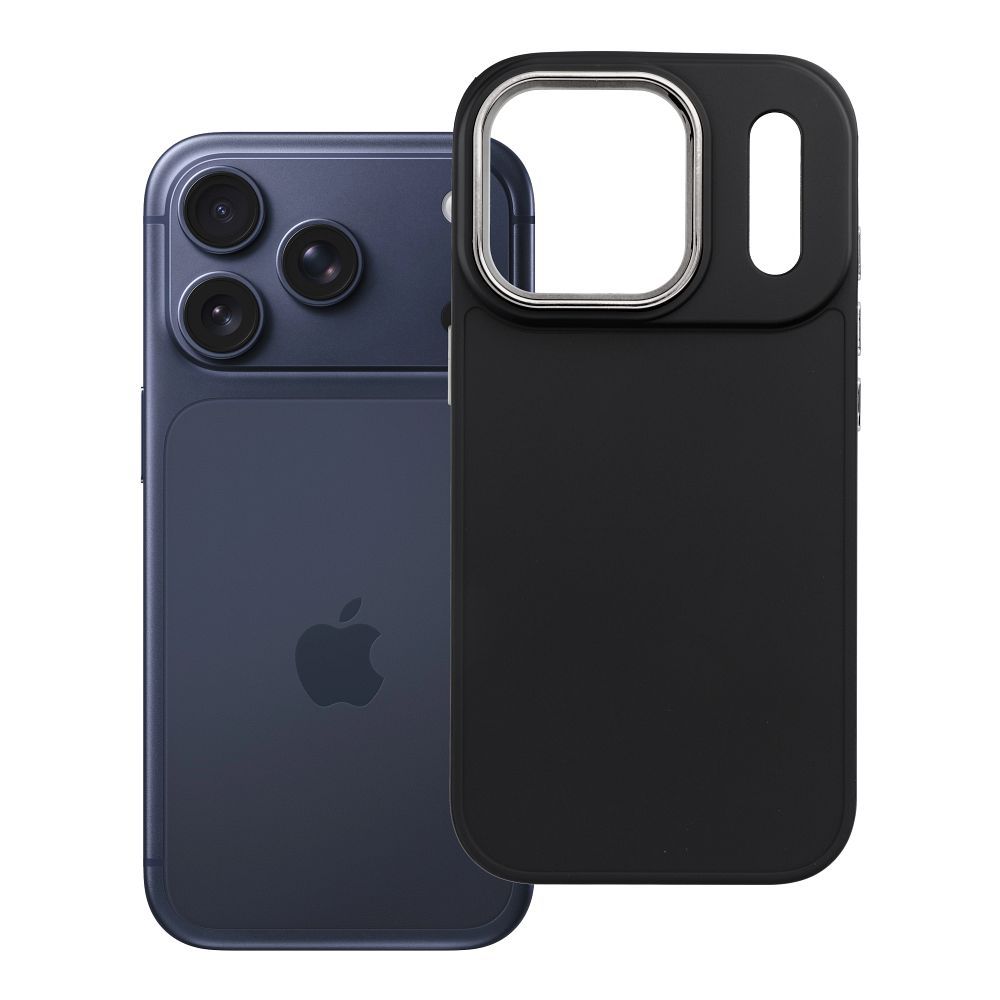 FRAME viedtālruņa apvalks IPHONE 17 Pro melns