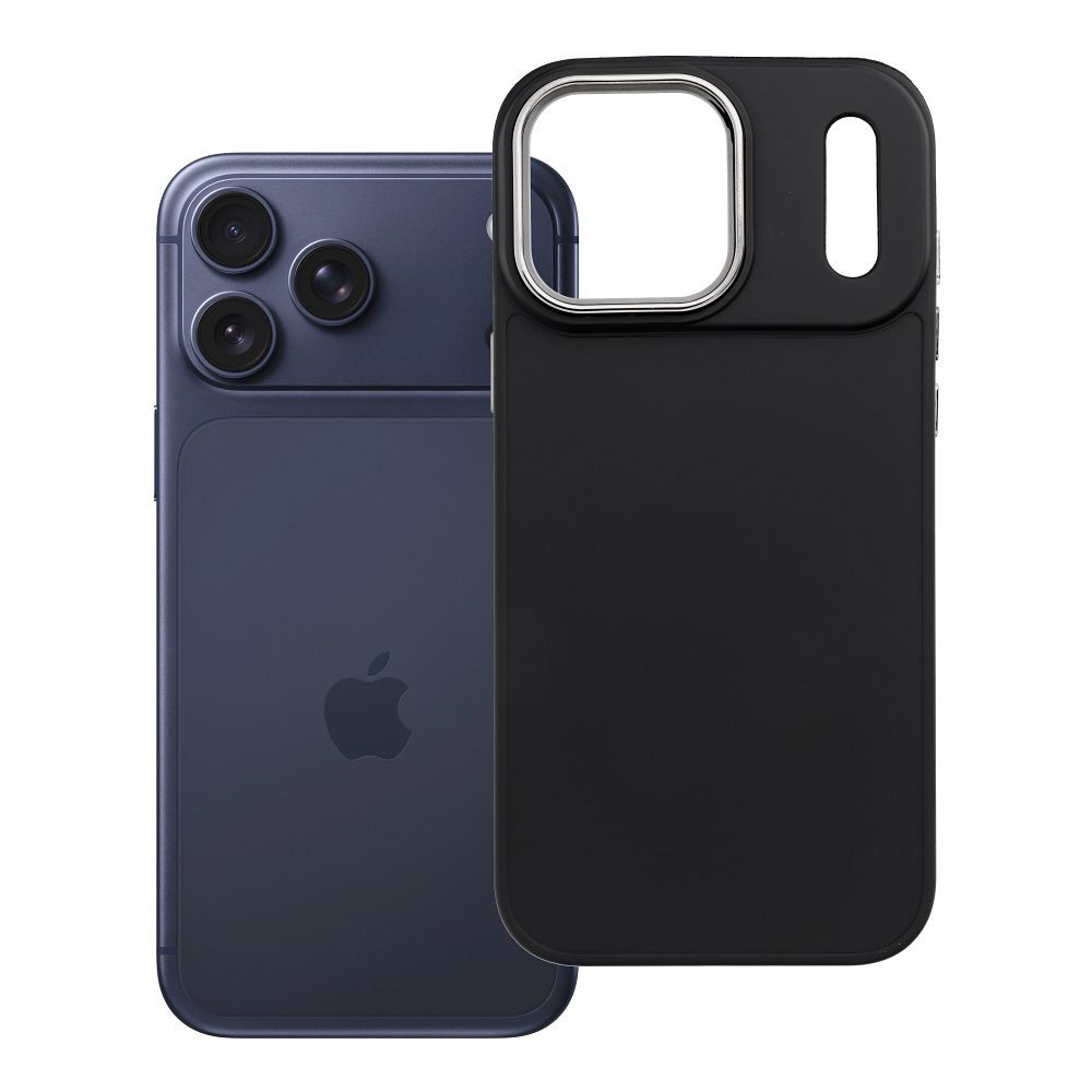 FRAME viedtālruņa apvalks IPHONE 17 Pro Max melns