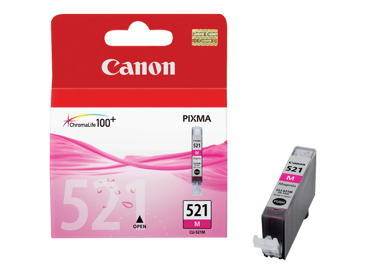 Canon CLI-521M tintes kasetne, fuksīna
