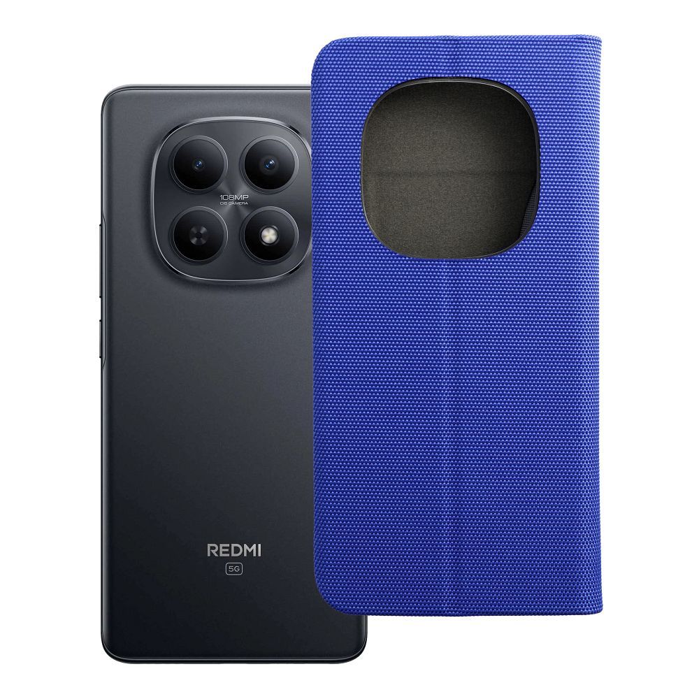SENSITIVE grāmatiņas maciņš XIAOMI Redmi Note 15 PRO PLUS 5G zils